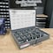 Boltsandnuts.Com Inch Stainless Steel Serrated Hex Flange Bolts & Lock Nuts Assortment - 371 PCS Assortment Kit #167 - alternate 2